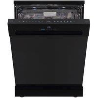 KENWOOD KDW16T26 Full Size Dishwasher - Black Inox, Black