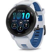 GARMIN Forerunner 265S Sports Watch - White & Neo Tropic, 42 mm, White,Blue