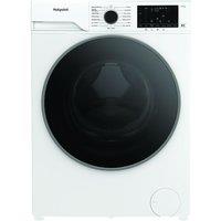 HOTPOINT HBD 9680 Anti Stain UK 9 kg Washer Dryer - White, White