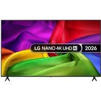 75" LG NU80 LED 4K HDR Smart TV 2026 - 75NU800B6LA, Black