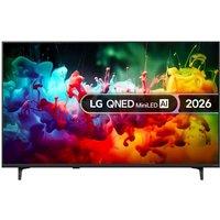 50" LG QNED72 QNED AI 4K HDR Smart TV 2026 - 50QNED72B6B, Black
