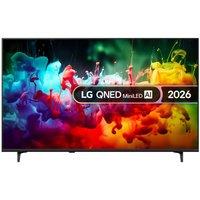 55" LG QNED72 QNED AI 4K HDR Smart TV 2026 - 55QNED72B6B, Black