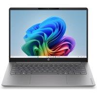 HP OmniBook 3 NGAI 14" Laptop - Snapdragon X, 256 GB SSD, Silver, Silver/Grey