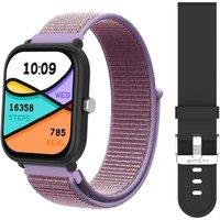 ENTITY Aero Smart Watch Bundle - Black, 51 mm, Pink,Black