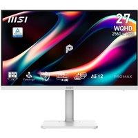 Msi PRO MAX 271QPHW E14 Quad HD 27 LED Monitor - White, White
