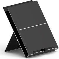 Standivarius Etra Laptop Stand with Pivotable Document Holder - Black