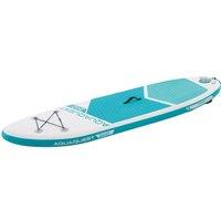 INTEX AquaQuest 240 Inflatable Paddle Board Package - White & Blue