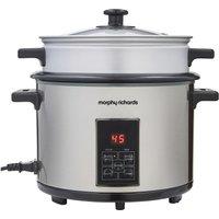 MORPHY RICHARDS 471002 Rice Cooker - Silver