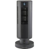 MORPHY RICHARDS Air Flex Portable 14 Rechargeable USB Tower Fan - Grey, Silver/Grey