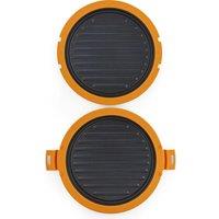 MORPHY RICHARDS 511651 MICO Microwave Round Grill - Orange, Orange