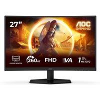 AOC C27G42ZE Full HD 27" Curved VA WLED Gaming Monitor - Black, Black