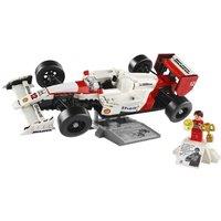 LEGO Icons 10330 McLaren MP4/4 & Ayrton Senna Construction Toy Set