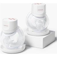 MOMCOZY S12 Pro Double Electric Wearable Breast Pump - White
