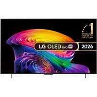 42" LG C6 OLED AI 4K HDR Smart TV 2026 - OLED42C64LA, Silver/Grey