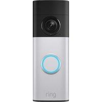 Ring Battery Video Doorbell Plus (2nd Gen) - Nickel Silver, Silver/Grey