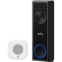 EUFY C31 2K Smart Video Doorbell with Chime, Black