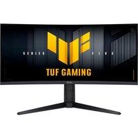 Asus TUF VG34WQML5A Wide Quad HD 34 Curved LED Gaming Monitor - Black, Black