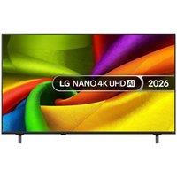 55" LG NU85 LED 4K HDR Smart TV 2026 - 55NU850B6LA, Black