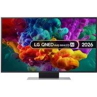 50" LG QNED86 QNED AI Mini LED 4K HDR Smart TV 2026 - 50QNED86B6B, Silver/Grey