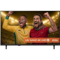 LG NU85 LED 4K HDR Smart TV 2026 - 43NU850B6LA, Black