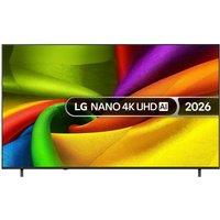 85 Lg NU85 LED 4K HDR Smart TV 2026 - 85NU850B6LA, Black
