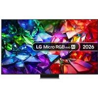 LG MRGB96 Micro RGB AI 4K HDR Smart TV 2026 - 86MRGB96B6B, Silver/Grey