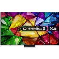 LG MRGB88 Mini RGB AI 4K HDR Smart TV 2026 - 86MRGB88B6B, Silver/Grey