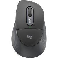 LOGITECH Signature Comfort Plus M850 L Wireless Optical Mouse, Silver/Grey