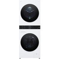LG WashTower WT1210WWF WiFi-enabled 12 kg Washer Dryer - White, White