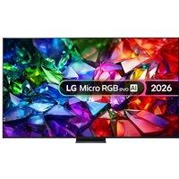 LG MRGB96 100" Micro RGB AI 4K HDR Smart TV 2026 - 100MRGB96B6B, Silver/Grey