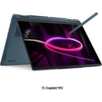 LENOVO Yoga 7 14" 2 in 1 Refurbished Laptop, Copilot PC - AMD Ryzen AI 5, 512 GB, Tidal Teal (Very Good Condition), Green