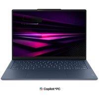 LENOVO Yoga Slim 7 14 Refurbished Laptop, Copilot PC - Snapdragon X2 Plus, 512 GB SSD, Cosmic Blue (Very Good Condition), Blue