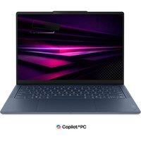 LENOVO Yoga Slim 7 14" Refurbished Laptop, Copilot PC - Snapdragon X2 Elite, 1 TB SSD, Cosmic Blue (Excellent Condition), Blue