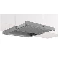 BOSCH Series 2 DFM063W57B 60 cm Telescopic Cooker Hood - Silver Metallic, Silver/Grey