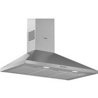 BOSCH Series 2 DWP94BC50B 90 cm Chimney Cooker Hood - Stainless Steel, Stainless Steel