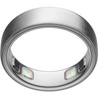 Oura Ring 5 - Brushed Silver, Size 13, Silver/Grey