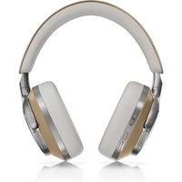 BOWERS&WILKINS Px8 Wireless Bluetooth Noise-Cancelling Headphones - Tan, Silver/Grey