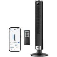 DREO 554S Tower Fan - Black, Black