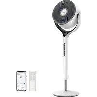 DREO TurboPoly 565S Smart Pedestal Fan - White, White