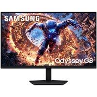 Samsung Odyssey G8 LS32HG806ESXXU 6K Ultra HD 32 IPS Dual-Mode Gaming Monitor - Black, Silver/Grey