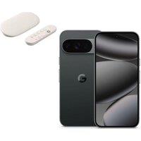Google Pixel 10 Pro (128 GB, Obsidian) & TV Streamer 4K Bundle, Black