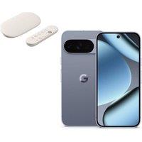 Google Pixel 10 Pro (128 GB, Moonstone) & TV Streamer 4K Bundle, Silver/Grey