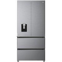 BEKO HarvestFresh AeroFlow GNE48510DVPX American-Style Fridge Freezer - Brushed Steel, Brushed Steel