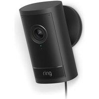 Ring Outdoor Cam Pro Plug-In Retinal 4K WiFi Security Camera - Black, Black