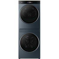Haier Couture Laundry Centre CLC108-GNU1-UK WiFi-enabled 10 kg Stacked Washer Dryer - Graphite, Black