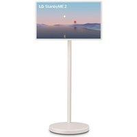 27" LG StanbyME 2 27LX6TDGA Smart Quad HD HDR LED Portable TV - Beige, Cream