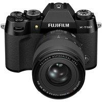 Fujifilm X-T50 Mirrorless Camera with FUJINON XC 16-50 mm f/2.8-4.8 R LM WR Lens - Black, Black