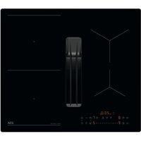 Aeg TT64CB00CB 60 cm Vented Electric Induction Hob - Black, Black