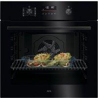 AEG OU5PB40SK Electric Pyrolytic Oven - Black, Black
