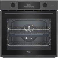 BEKO AeroPerfect BBIE12501WAP Electric Pyrolytic Single Smart Oven - Anthracite, Black